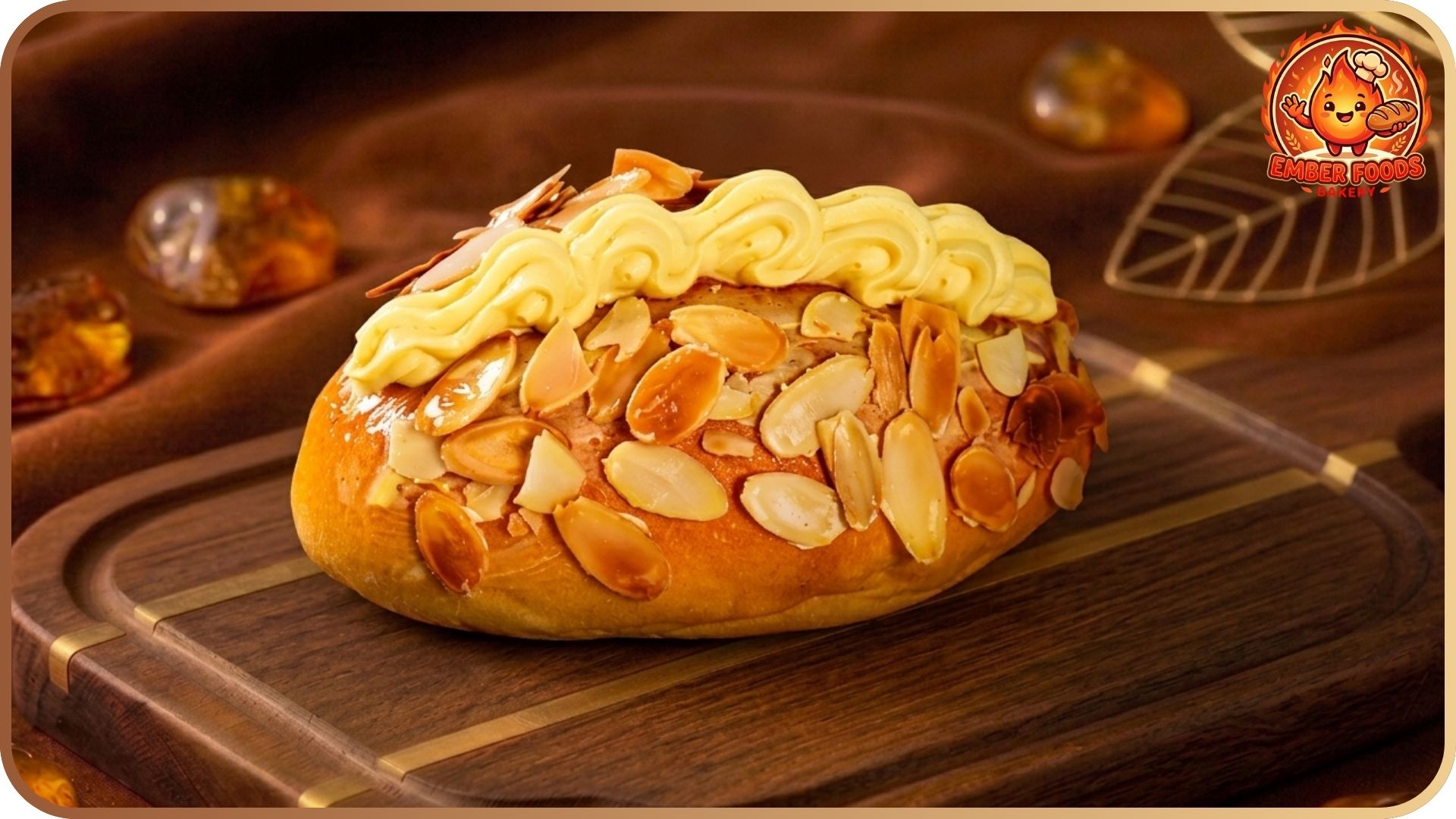 Bánh Mì Kem Hạnh Nhân